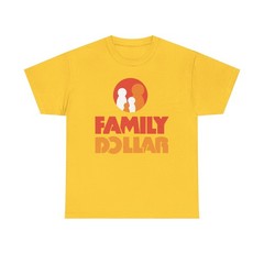 Family Dollar T-Shirt Discount Retail Store Vintage Logo Tee