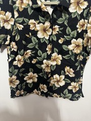 KY’S Black Ivory Tan Green (m/l ?) Hade In Hawaii Shirt
