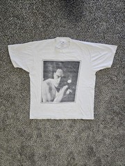 Vintage 90s George Holz Famous Photographer Art NEILL Photograph T-Shirt XL Rare