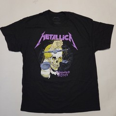 Free SAME DAY SHIPPING Brand New METALLICA Damaged Justice w/Back Print XL