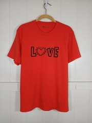 Uniqlo × Keith Haring Shirt LOVE Graphic Tee Men’s Small Pop Art Cotton SS