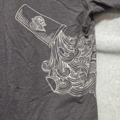 Taco Bell Mountain Dew Baja Blast Employee Crew T Shirt Men’s L Gray