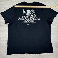 Nike Men’s T-Shirt Sportswear Wings of Victory Angel Graphic Black XXL