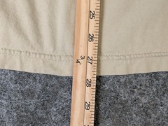 Joe Marlin Unwind T-Shirt Men’s XL Beige Chest Pocket 100% Cotton Short Sleeve