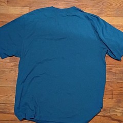Carhartt Men’s XL T-Shirt Blue Heather Short Sleeve Loose Fit Pocket K87-M