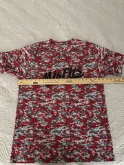 Virginia Beach Misfits Red And Gray Digital Camo Shirt #42