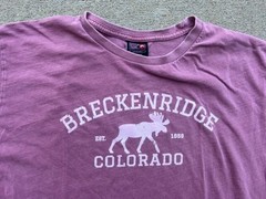 Colorado Breckenridge Short Sleeve T-shirt Men’s Size 2XL Outfitter Trading Co