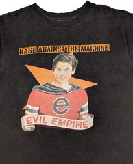 VINTAGE 90s RAGE AGAINST THE MACHINE EVIL EMPIRE T SHIRT FEAR IS YOUR ONLY GOD M