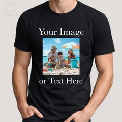 Custom Shirt Your Image or Text Here, Personalized T-shirt, Customized Shirt