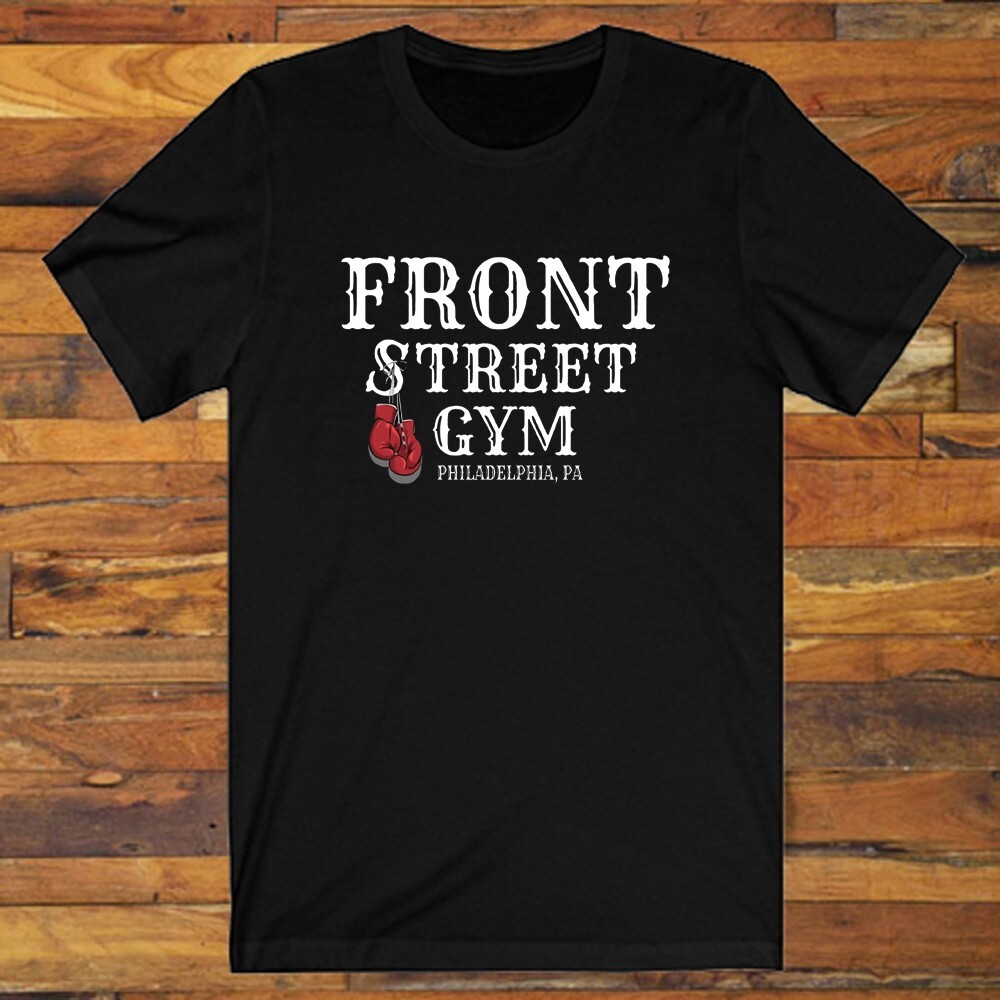 Front Street Boxing Gym Men’s Black S-5XL
