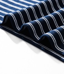 Mens Retro Sailor’s Stripe Short Sleeve T-Shirts Classic Henry Shirt Casual Tops