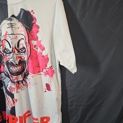 Terrifier 2 Tone Shirt Black/white Size Unknown READ Disc