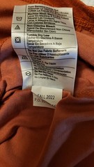 Carhartt Force Relaxed Fit Long Sleeve Pocket T-Shirt TK4617 ORANGE S