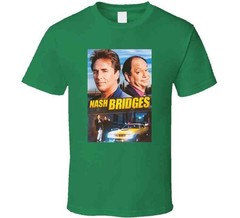 Nash Bridges Tv Show Tee 90s American Police Television Series T Shirt
