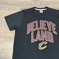 Homage Mens Cleveland Cavaliers T-Shirt Medium Gray BelieveLand Flawless B15