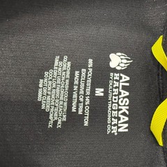 Alaskan Hardgear Duluth Trading Co Mens Medium Black Ribbed Crewneck Shirt