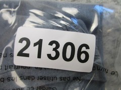 SKU Shirt Mens Large Gray V-Neck Short Sleeve Soft 100% Organic Cotton Made USA