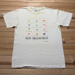 Vintage 80s 90s Hanes San Francisco Tourist Souvenir T-Shirt USA Made – Large
