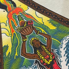 Vintage SOC 1996 Powell Pa’oa Ka Pele Hawaii Skate Tee T-Shirt Tultex L