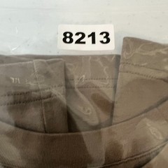 Uniqlo U Airism Mens Size Large Oversized T-Shirt Brown Cotton Blend