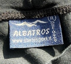 Vintage 90s Albatros Italia Capri T Shirt XL Made In Italy Nautical Embroidered