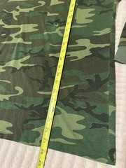 Vtg Ace Sportswear Shirt Woodland Camo Pocket Single Stitch USA Made 90s Large