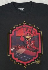 Hazbin Hotel Cartoon TV Show Amazon Prime Video Promo shirt size LARGE