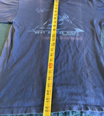 1980’s Stedman Hi- Crew Graphic Runners T-Shirt, Heat Of The Night, S-M