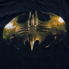 Vtg 1995 BATMAN FOREVER DOUBLE-SIDED T-Shirt SZ:XL Movie DC Comics Batwing 90s