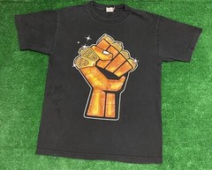 Men’s Chicago Bulls 6 Championship Rings Jordan #23 Black T-Shirt Adult Size M