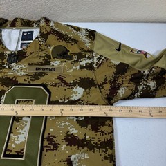 Nike On Field NFL Football Jersey Large 80 Landry Cleveland Browns Camo Military