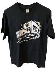 Matco Tools Men’s T-Shirt Tool Truck Graphic Black Tee Size 2XL New