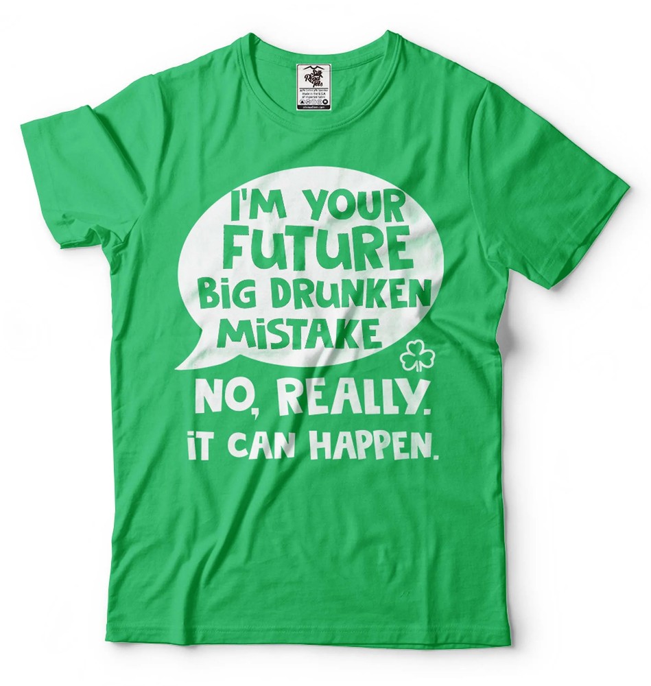 St. Patrick’s day Men’s Funny T-shirt Drinking Pub Saint Patricks Irish Tee