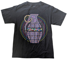 Grenade Brand Snowboards Black Colored Light Blocks T Shirt Size Small