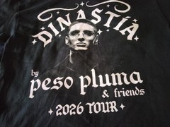 *BOGO* NEW Dinastia by Peso Pluma & Friends 2026 Concert Tour T-shirts ~ 2 LARGE