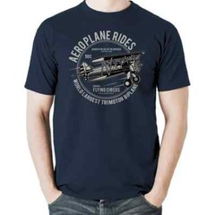 Aeroplane Planes Airplane Aircraft Plane Rides Fly Retro T Shirt Tee Gift New