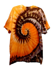 Handmade Spiral Tie Dye Shirt Unisex Men Women Sz XL Hippie Cotton Gildan T400
