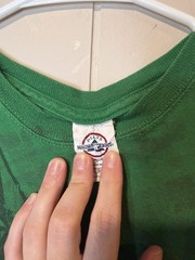 Delta Magnum Weight Men’s Small T Shirt Y2K Green Stars Emo Skater Nautical Star