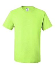 Gildan High Visibility T-Shirts, Safety Yellow Green Orange Pink, Men S-5XL ANSI