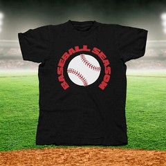 Men & Womans Baseball Season T shirt Funny Baseball Cool Novelty Tees Humor