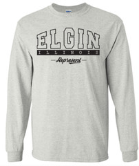 Elgin Illinois T-Shirt Long Sleeve Graphic tee