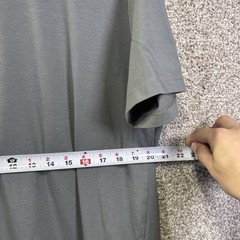 Cuts Shirt Mens XL Gray Curve-Hem Pyca Pro Stretch Crewneck Tee Casual Jersey