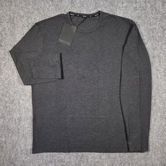 NWT Public Rec Go To Tee Shirt Mens XXL Heather Charcoal Gray Long Sleeve Crew
