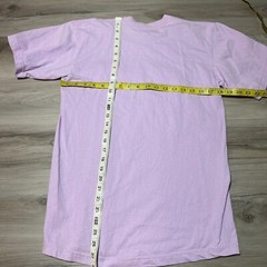 Las Vegas Nevada Shirt Mens Medium Light Purple Short Sleeve Crewneck EUC