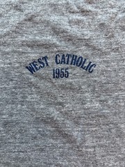 Vintage 50s West Catholic Pa 1955 T Shirt XL High school Athletic School Tee