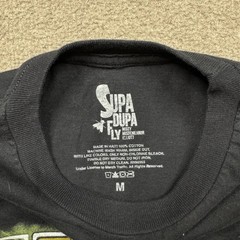 Supa Dupa Fly Missy Elliot Men’s Shirt Size M Black Short Sleeve Rap Graphic Tee