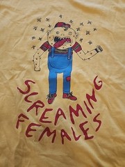 Rare Hard To Find Screaming Females Band T Shirt Size M Don Giovanni Records