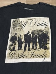 Puff Daddy & The Family No Way Out Hip Hop Black Long Sleeve T-Shirt Sz MEDIUM