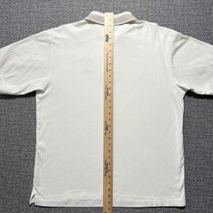 Vintage 90s Greg Norman Collection Mens Golf Polo Shirt Tan Ribbed Cotton Large