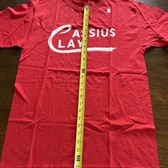 Cassius Clay Red T-Shirt Medium Muhammad Ali